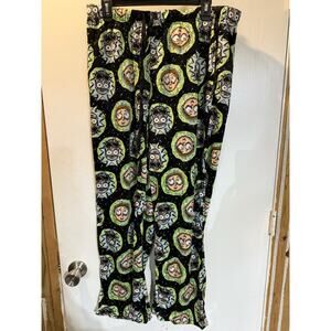 Rick And Morty Pajama Pants, Lounge Pants, Soft, Comfy Fleece Feel, Pockets, XL